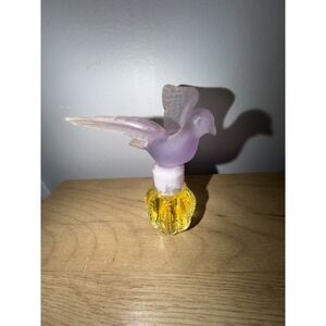 DELEGAR‎ ROYAL DOVE PERFUME SPLASH 1 FL. OZ. / 28 ML LAVENDER PURPLE CAP Vtg